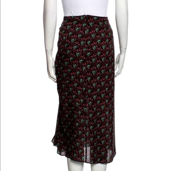 A.L.C. Silk Midi skirt NWOT - Picture 4 of 7